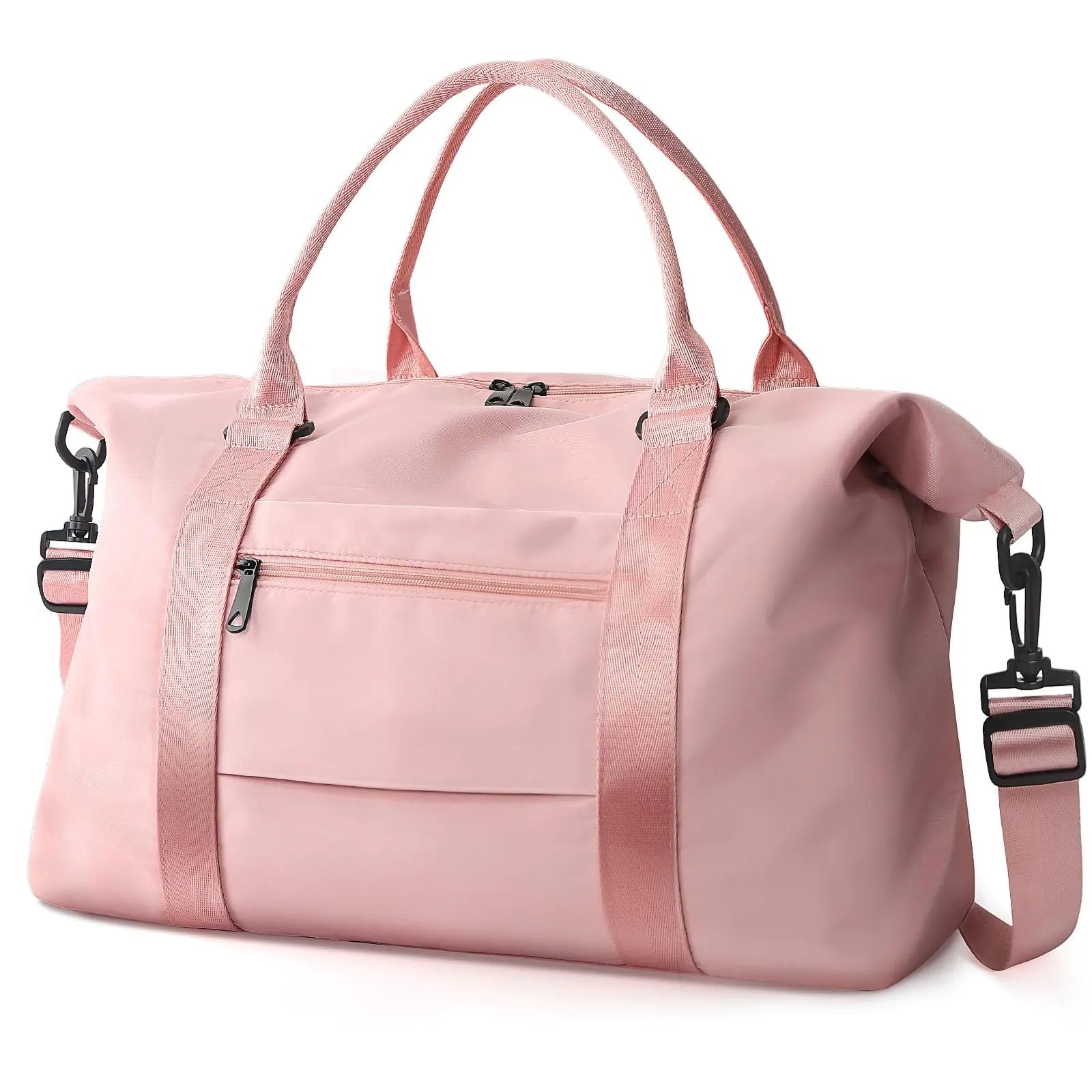 Large pink gym bag on sale